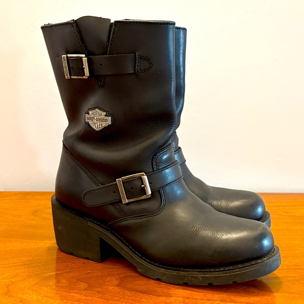 Harley-Davidson Black Riding Boots